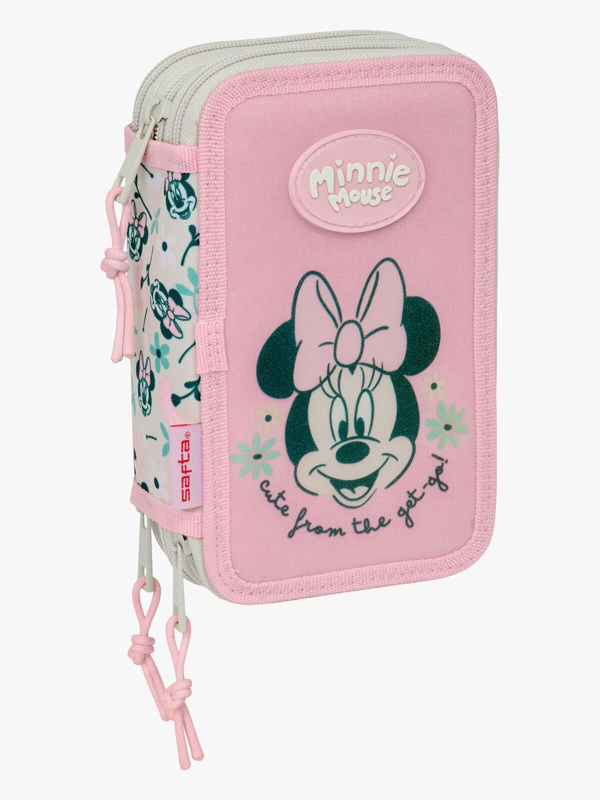 Disney Mimmi Pigg  Fyllt Trippelpennfodral 37 Delar, Bright