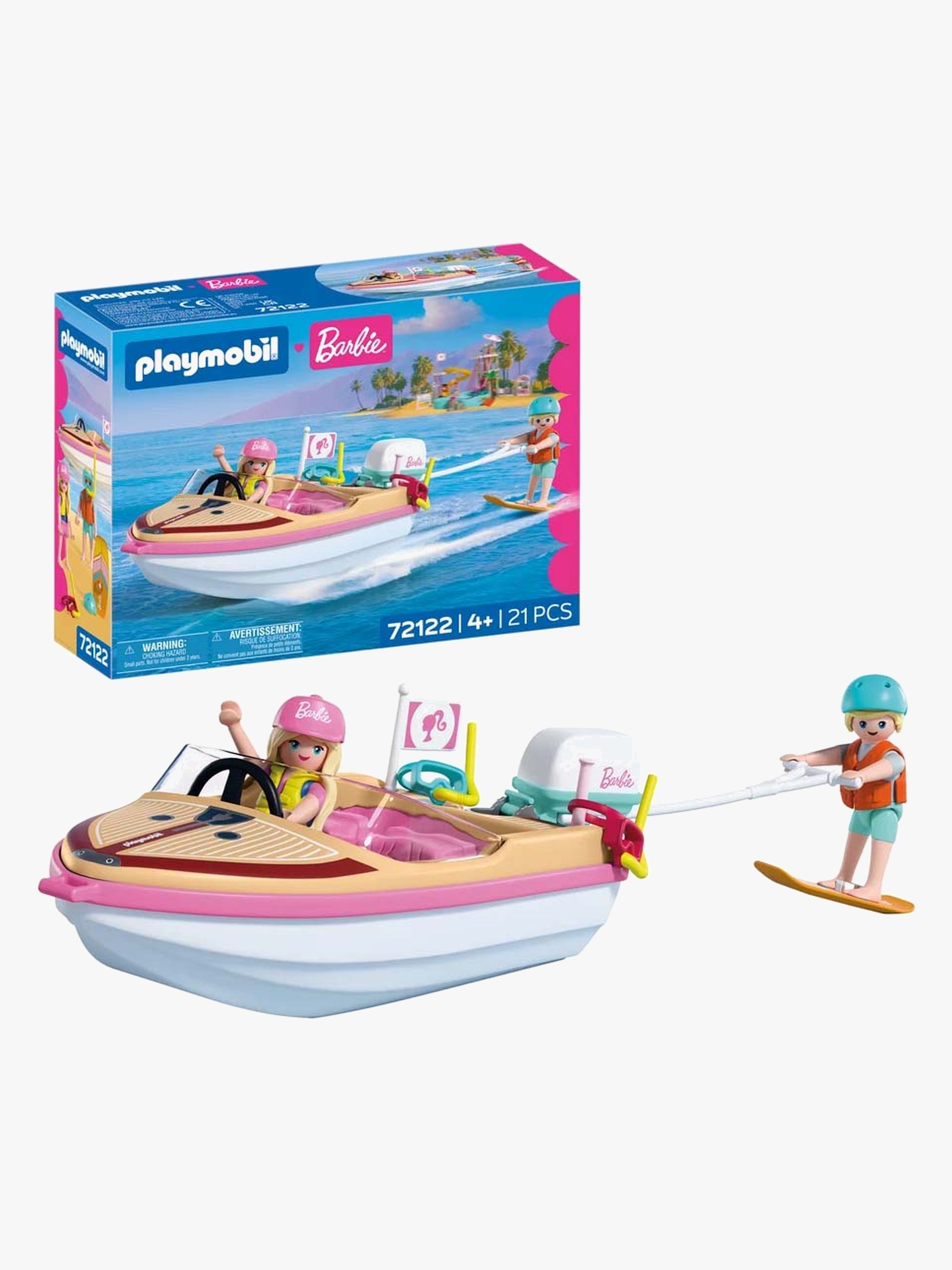 Playmobil Barbie Äventyrsbåt