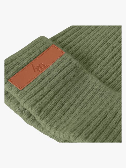 BabyMocs Stickad Mössa, Olive