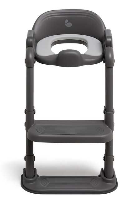 Beemoo CARE Assist Toalettsits med Stege, Deep Grey