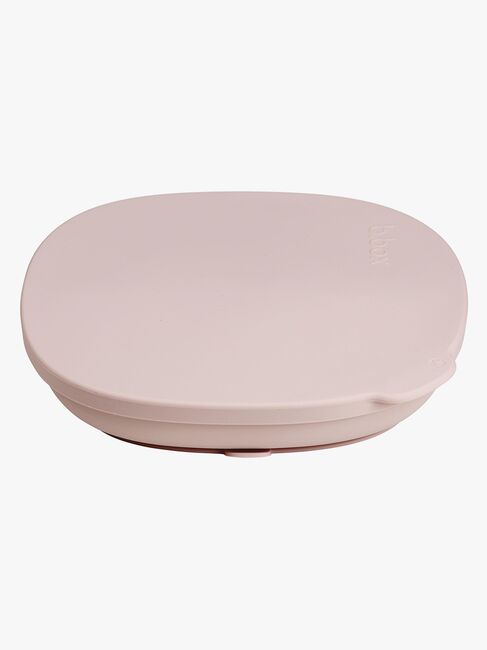 b.box Tallrik med Lock Silikon, Blush