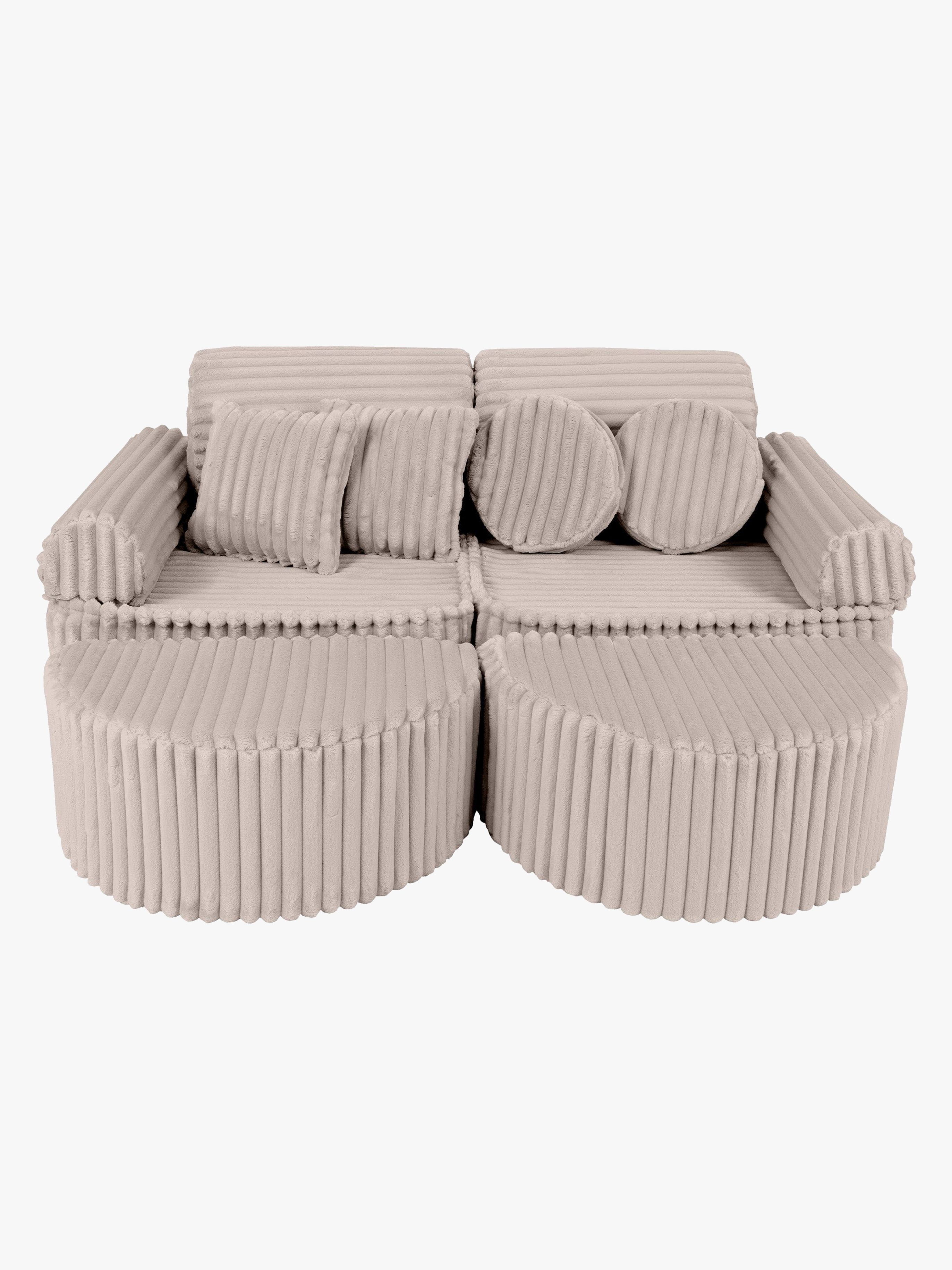 MeowBaby Churros Soffa Max, Pebble Beige