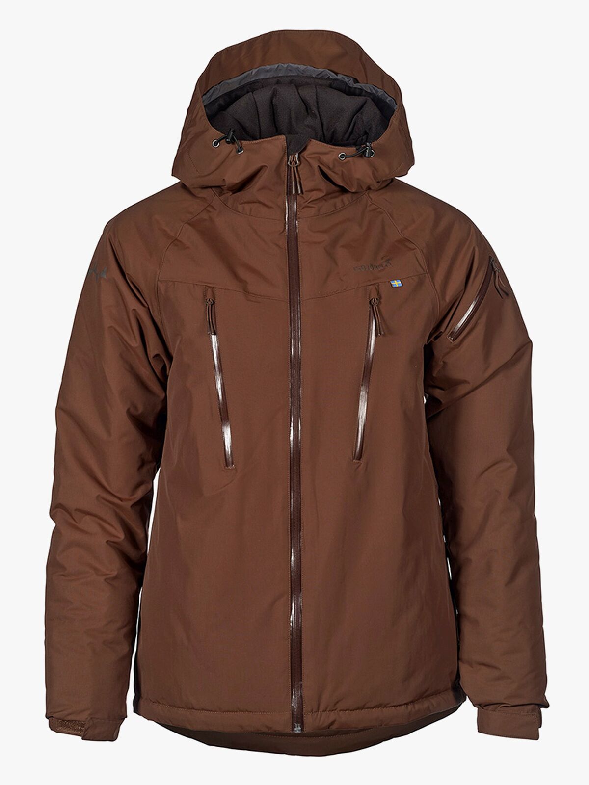 Isbjörn of Sweden Carving Vinterjacka, Chocolate