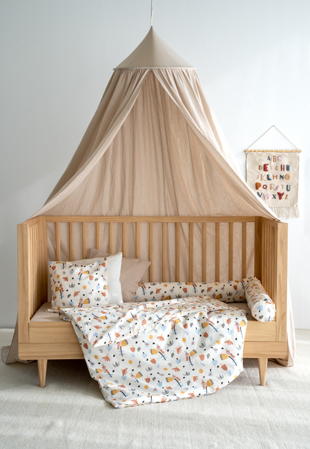 Julius Zöllner Sänghimmel Muslin, Sand