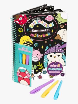 Squishmallows Sammetsmålarbok