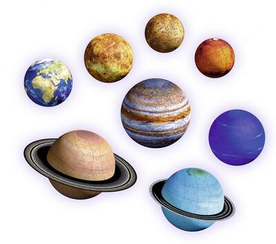 Ravensburger Solar System 3D-Pussel 27, 54, 72, 108 Bitar
