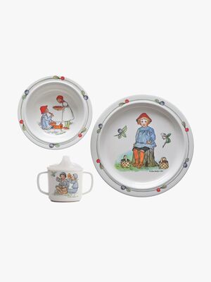 Elsa Beskow Putte Barnservis i 3 delar