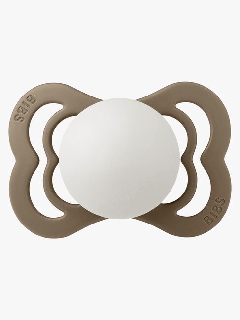 BIBS Supreme Napp Silikon Stl 1, Dark Oak Glow