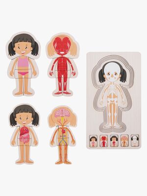 Barbo Toys Kroppspussel, Rosa