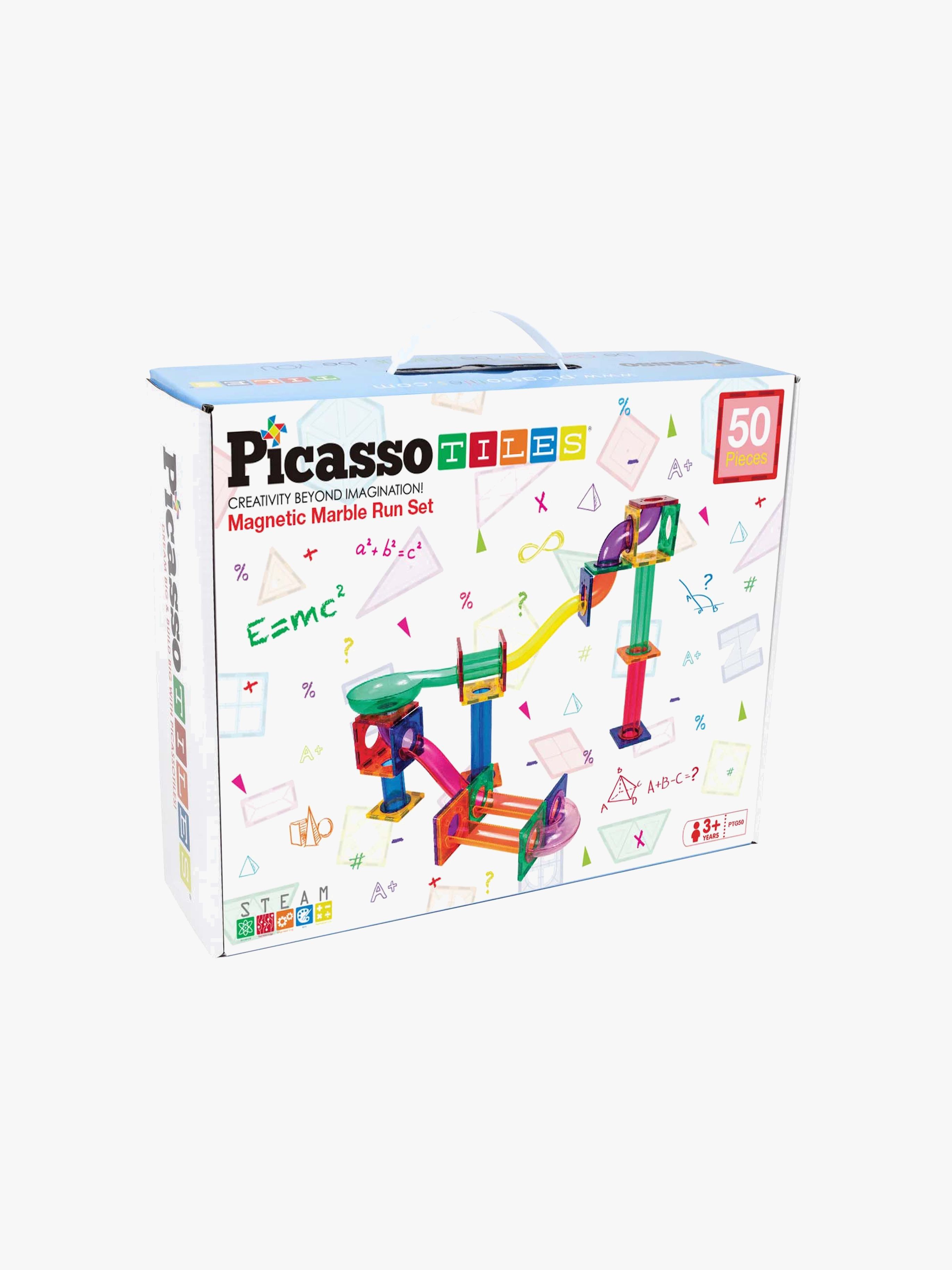 PicassoTiles Kulbana Magnetisk Byggsats 50 Delar