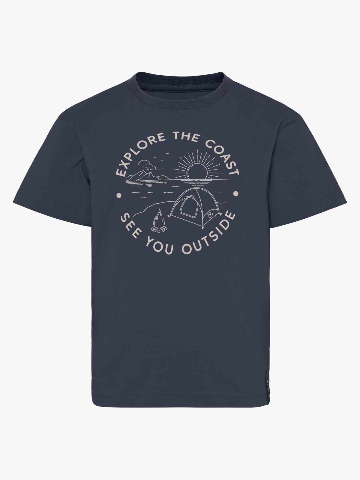 Didriksons Mynta T-shirt, Marinblå