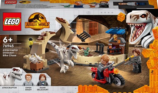 LEGO Jurassic World 76945 Atrociraptor – Cykeljakt