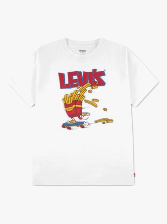Levi's LVB Fries On The Loose T-shirt, Bright White