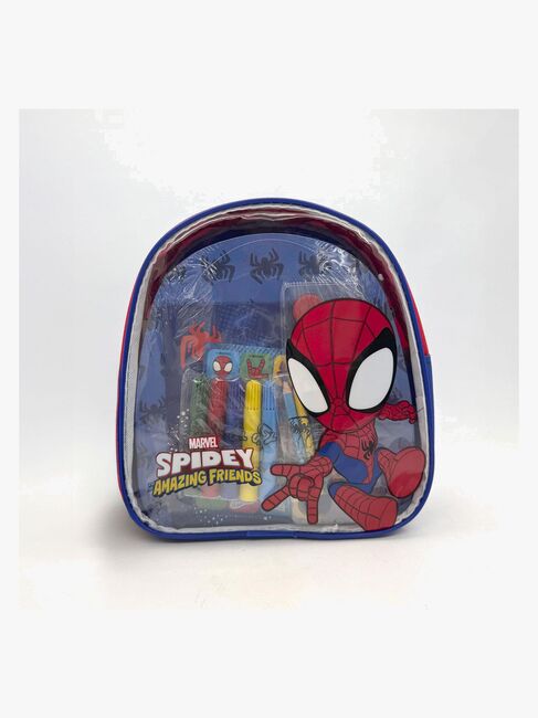 Spidey And His Amazing Friends Ryggsäck & Målarset