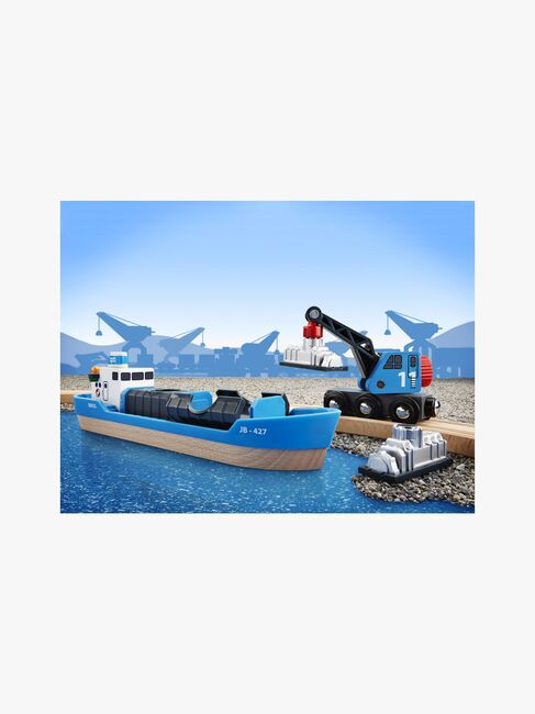 BRIO World 33534 Containerfartyg