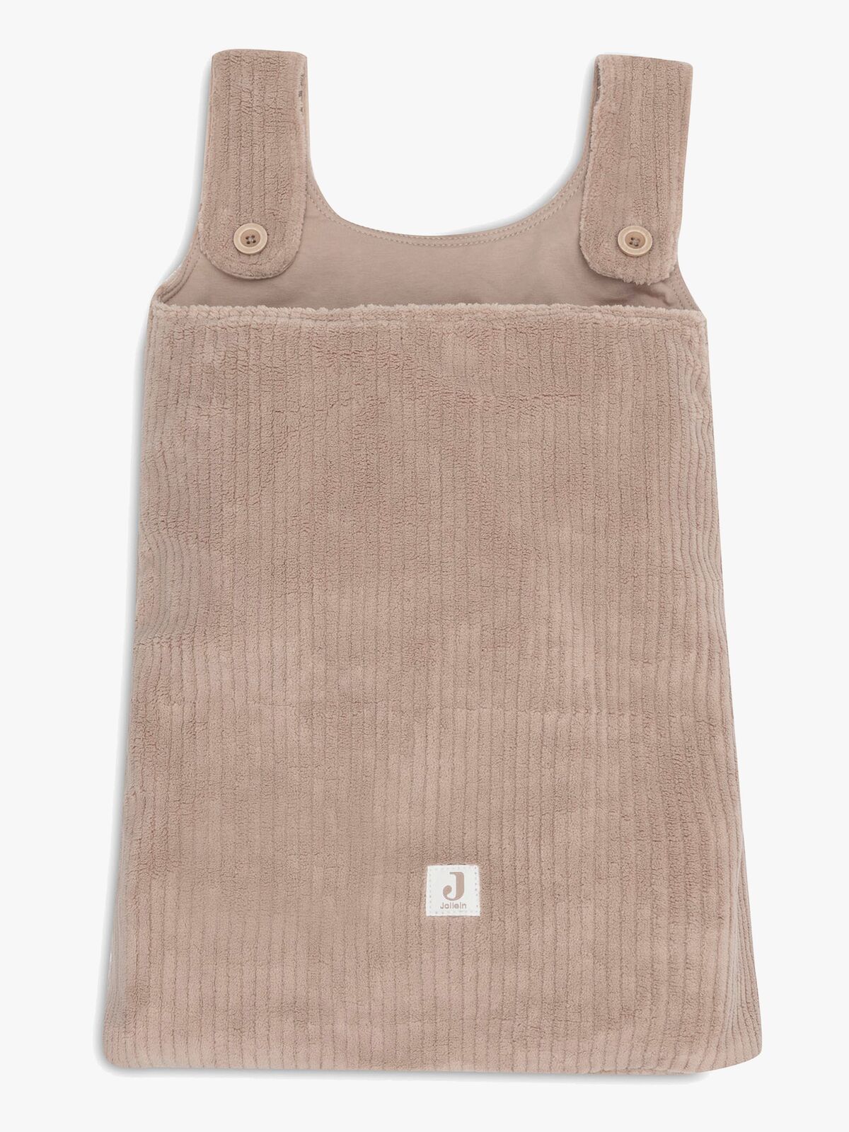 Jollein Playpen Förvaringspåse Cloudy Rib, Milky Coffee