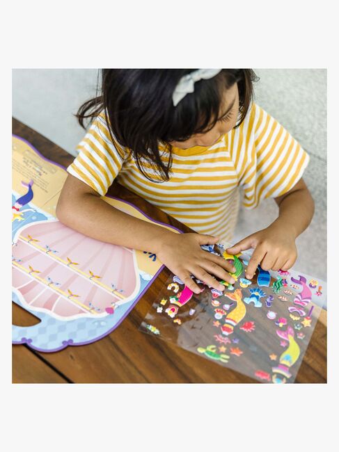 Melissa & Doug Klistermärkesbok Sjöjungfrur 65 st