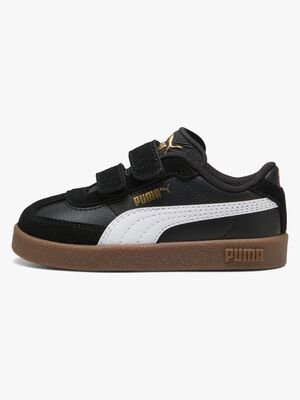 Puma Club II Era V Infant Sneakers, Black/White
