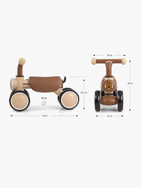 Milly Mally York Springcykel, Beige
