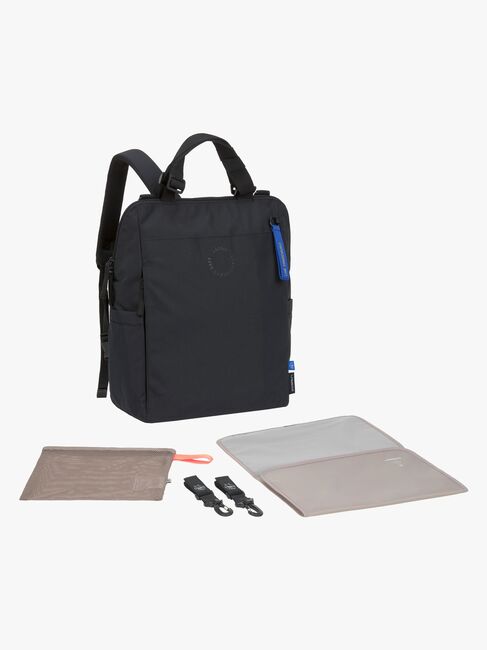 Lässig Conversion Skötväska Ryggsäck, Black