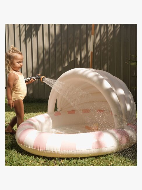 SUNNYLiFE Uppblåsbar Pool, Cotton Candy Cherry