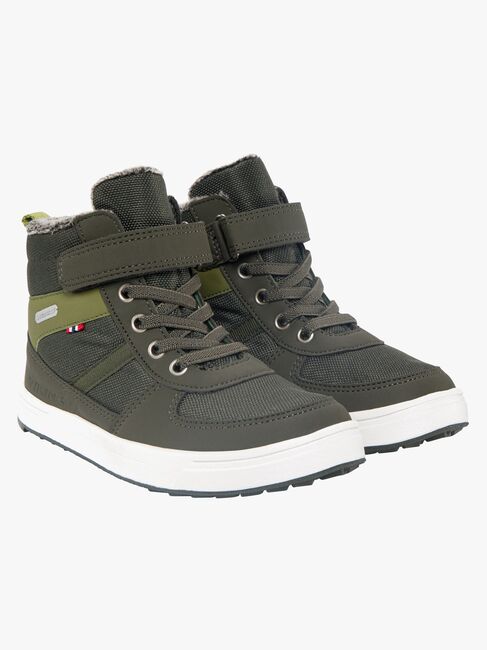 Viking Lucas Mid 1V WP Vinterkängor, Pine/Olive