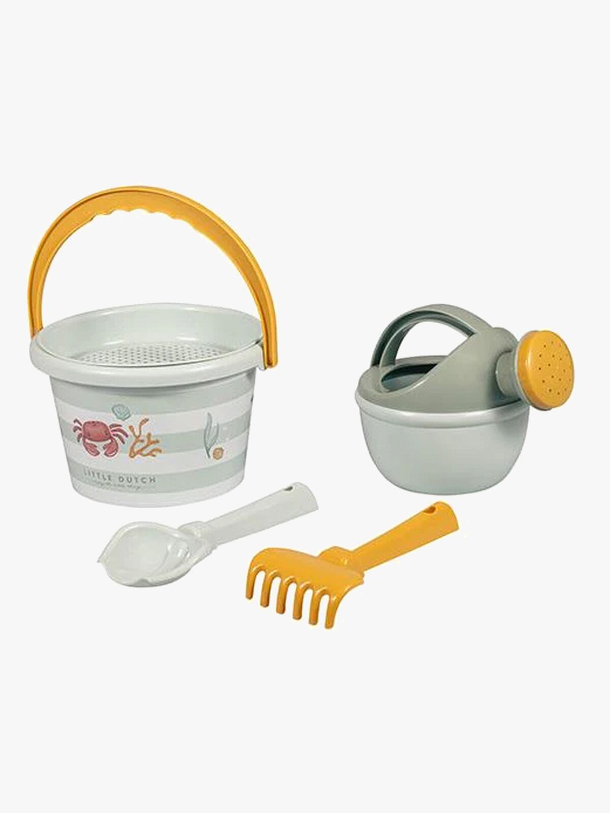 Little Dutch Fresh Greens Strandset 5 Delar, Green