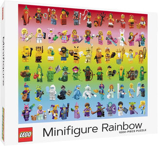 LEGO Pussel Minifigure Rainbow 1000 Bitar