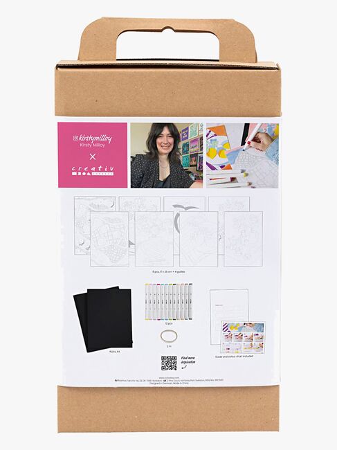 Creativ Company Målarset DIY Färgläggning Tusch