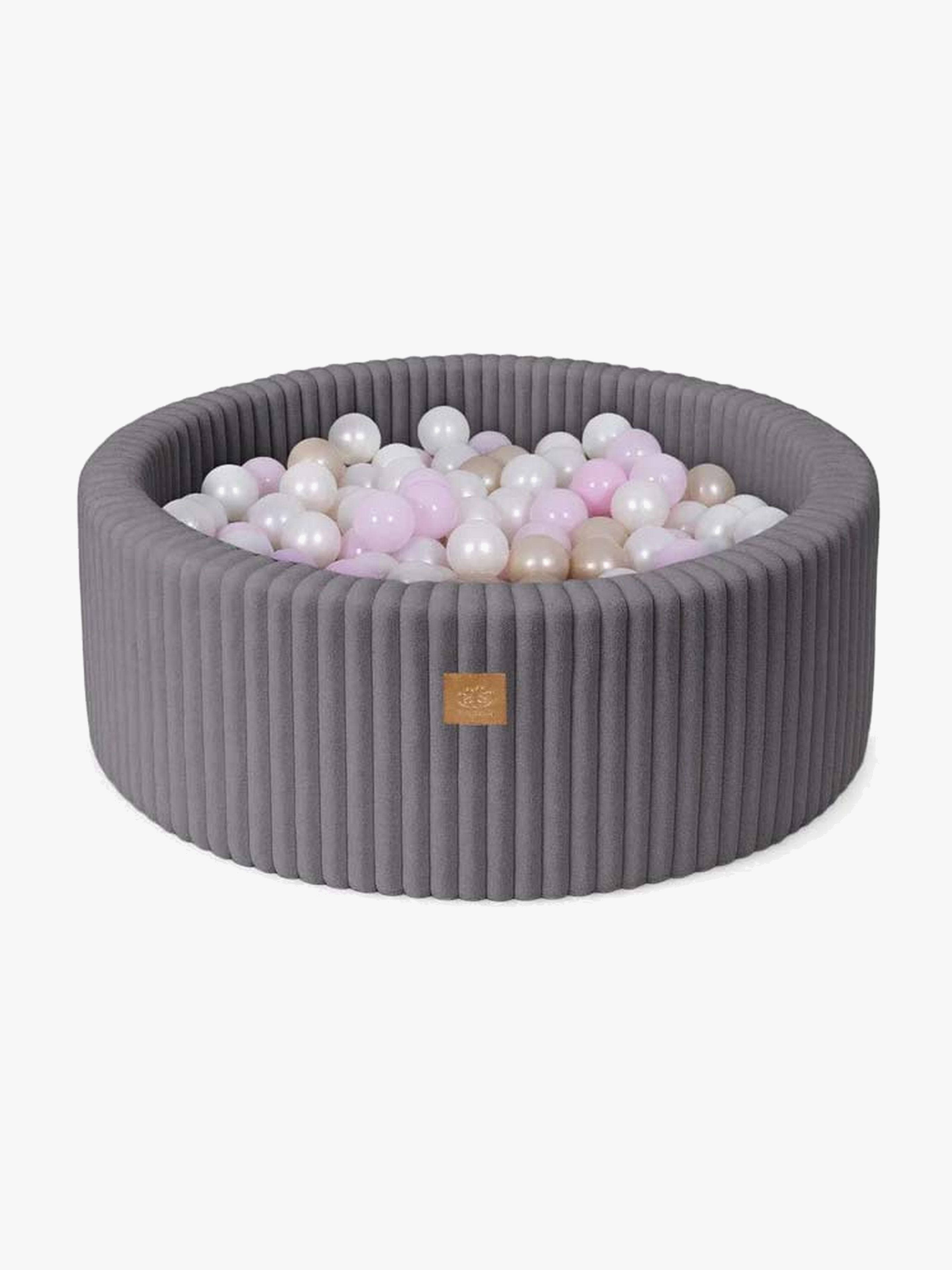 MeowBaby Churros Bollhav Jurassic Grey, Pink/Gold