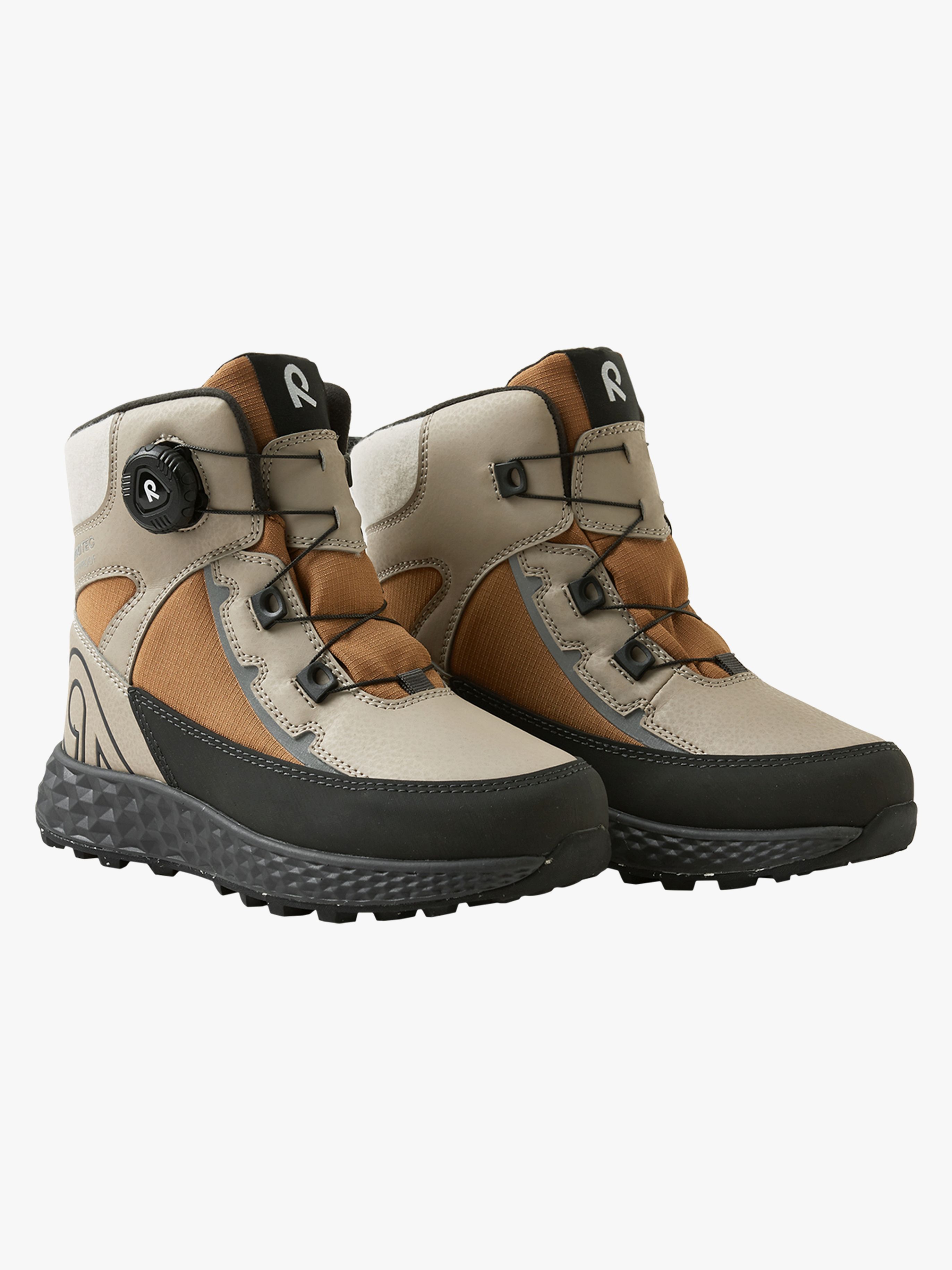 Reimatec Hallava Quicklock Vinterkängor, Earthy Beige, 38