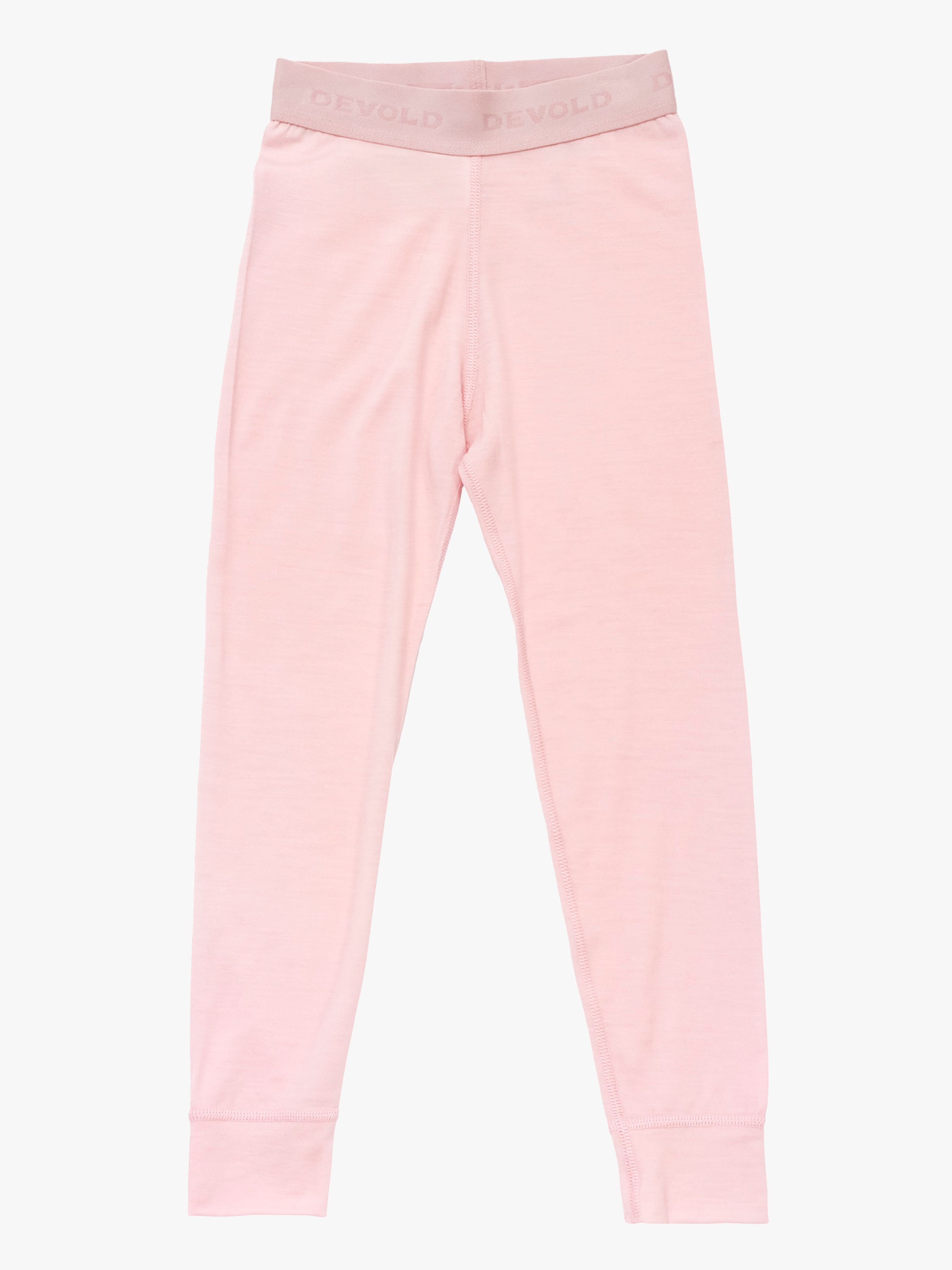 Devold Breeze Merino Underställsbyxor Kid, Chalk Pink, 6 år