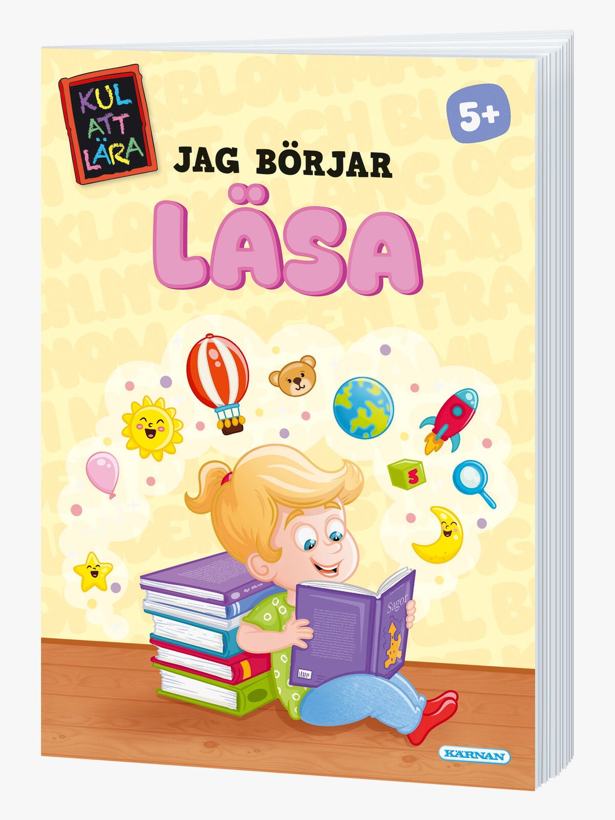Egmont Kärnan Kul Att Lära Bok Jag Börjar Läsa