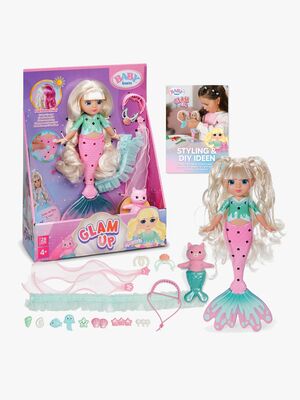 BABY born Glam Up Sjöjungfrudocka Sparkle