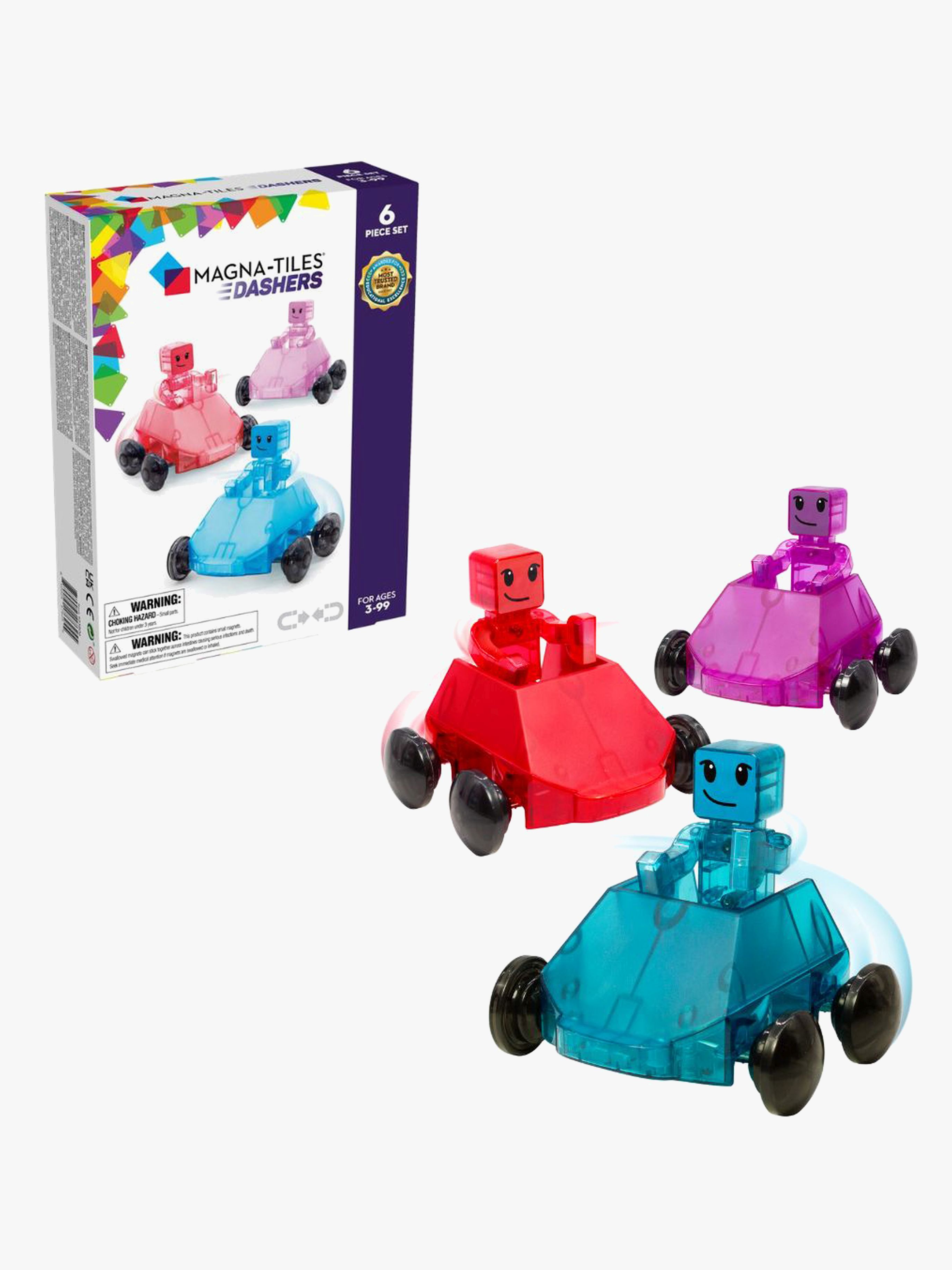 MAGNA-TILES Dashers Byggsats 6 Delar