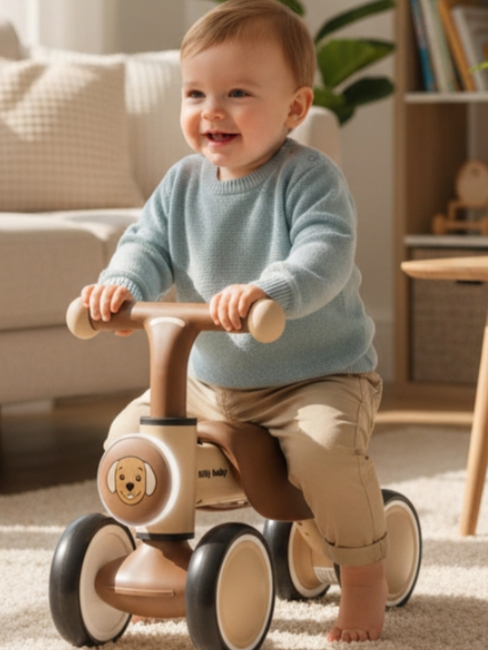 Milly Mally York Springcykel, Beige