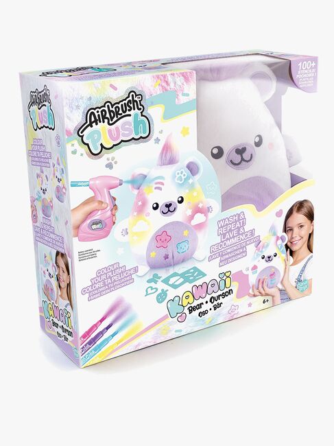 Canal Toys Airbrush Plush Gosedjur Kawaii Bear 17 cm