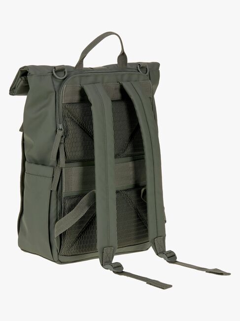 Lässig Rolltop Skötväska Ryggsäck, Olive