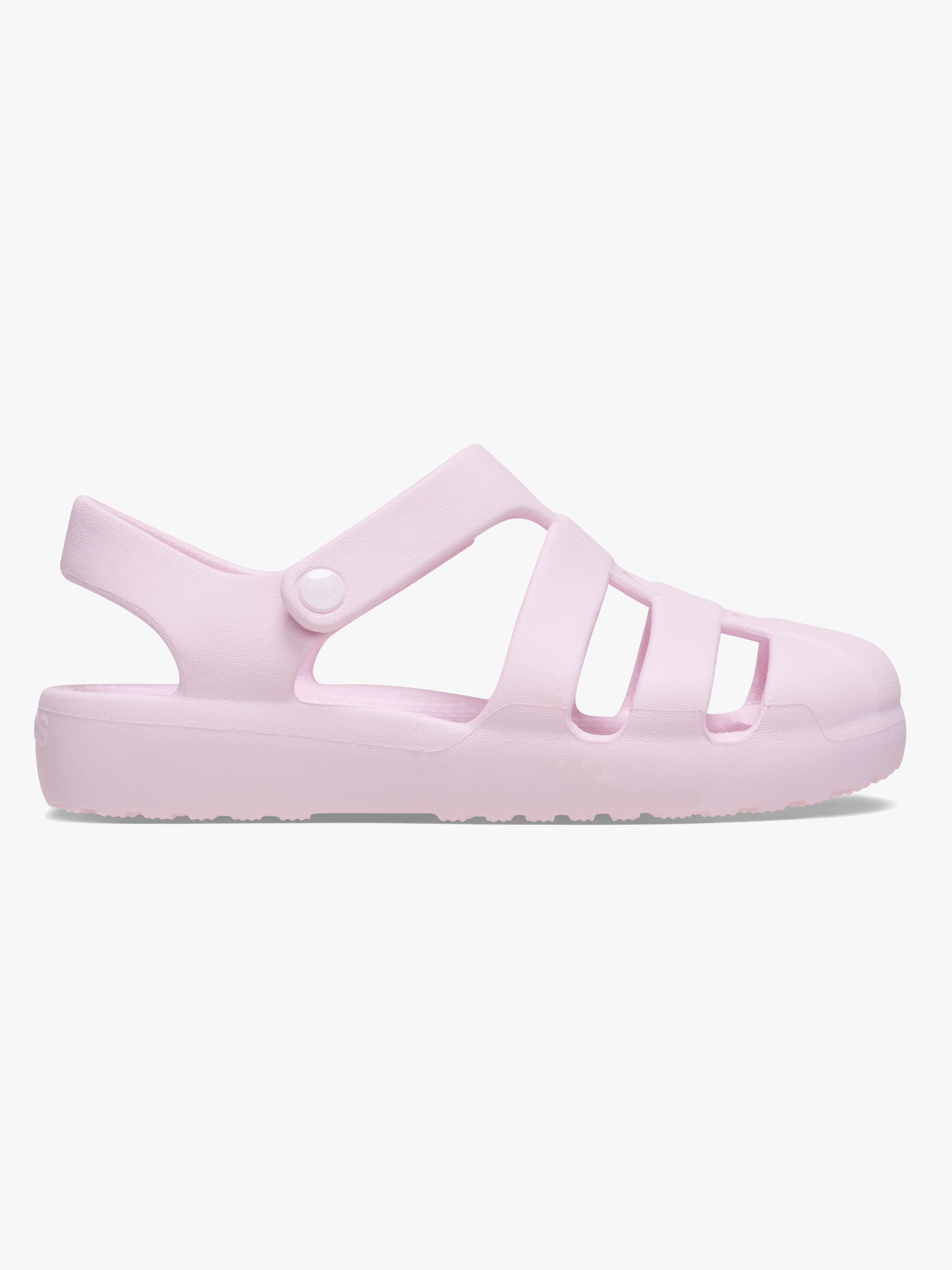 Crocs Classic Fisherman Kids Tofflor, Pink Milk, 27-28