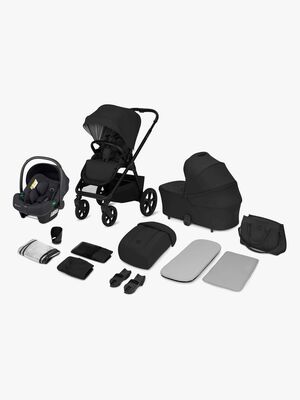 Lionelo CARMINE 3-in-1 Kombikinderwagen, Black Onyx