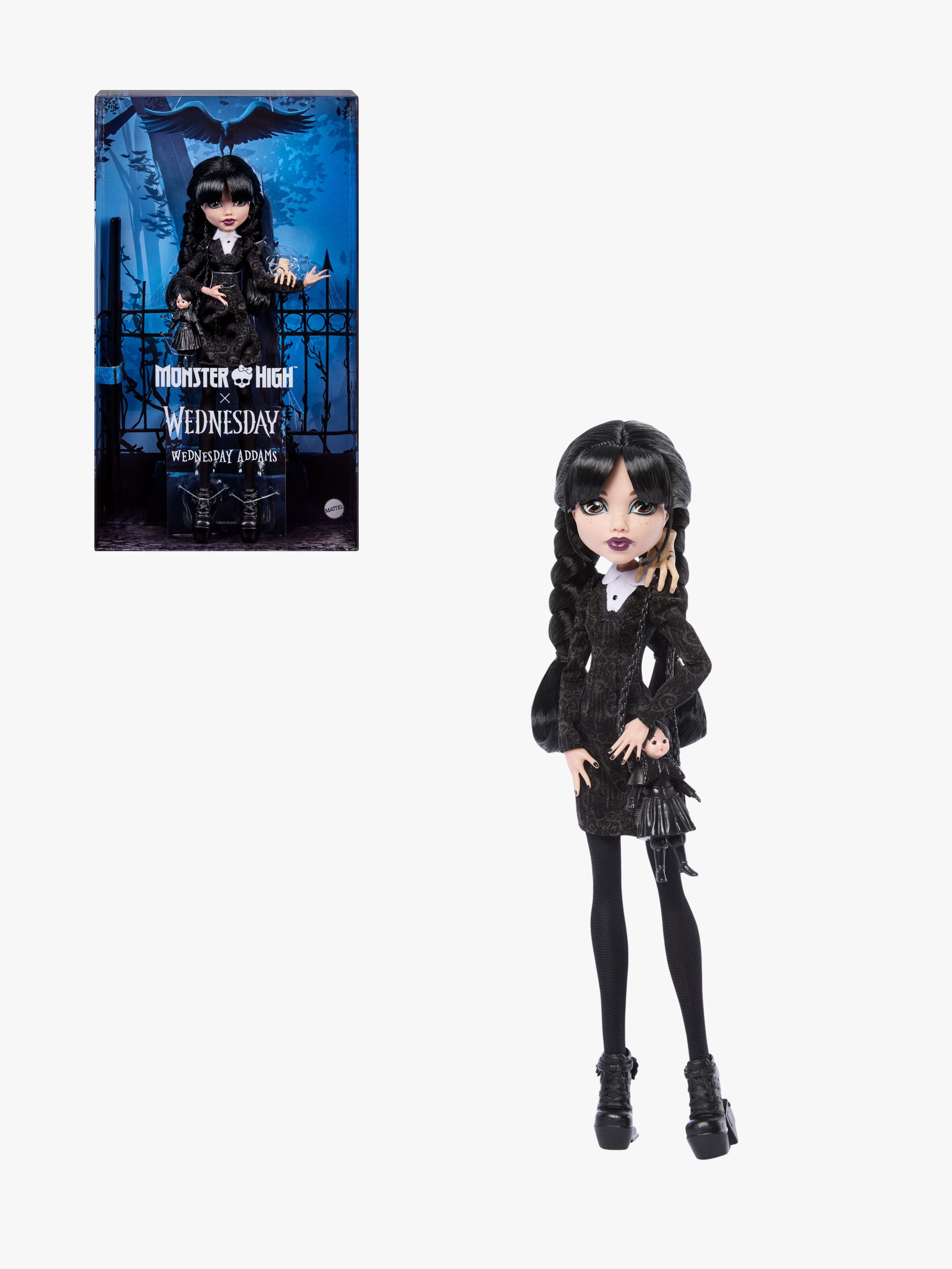 Monster High Skullector Wednesday Modedocka