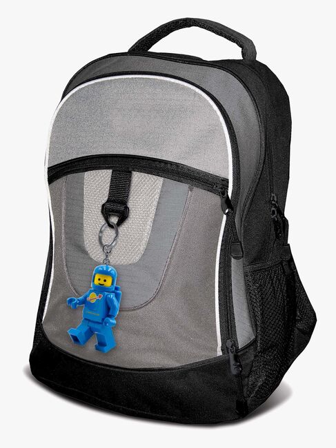 LEGO® Ikonisk Rymdman Nyckelring med LED-lampa, Blå