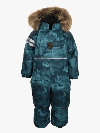 Lindberg Camo Babyoverall, Lagoon