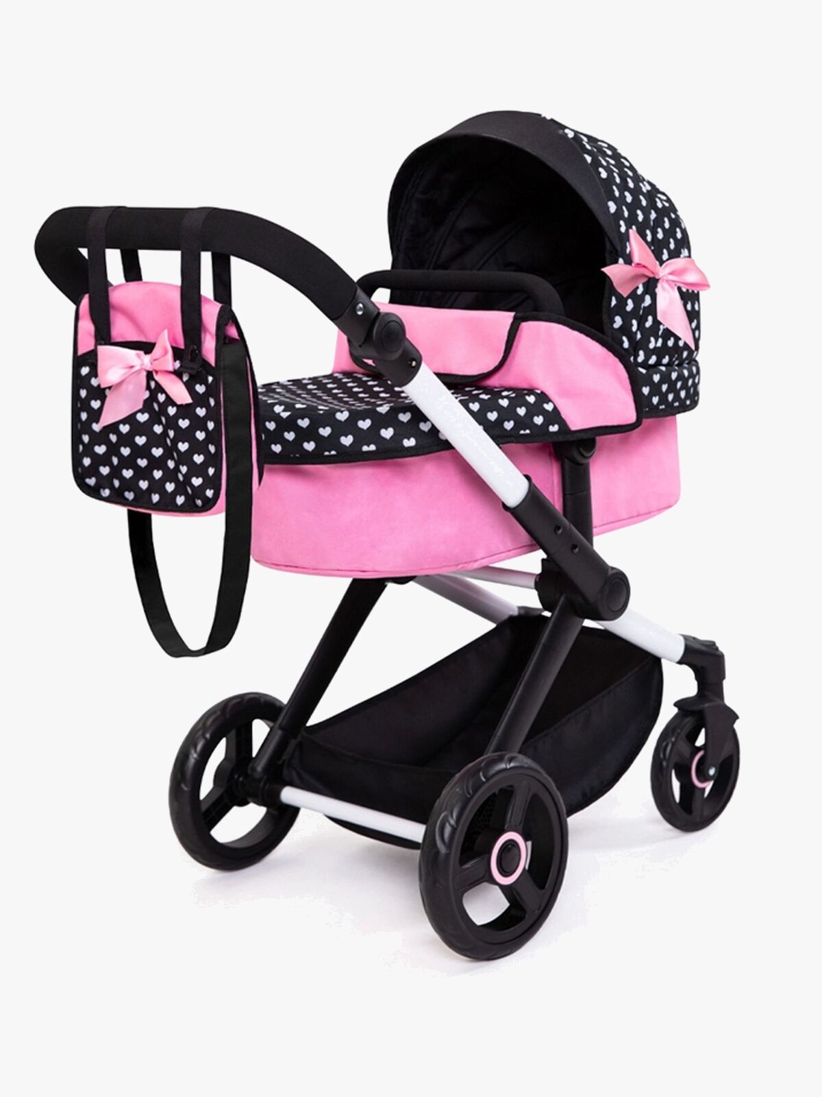 Bayer Design Xeo Dockvagn, Svart/Rosa