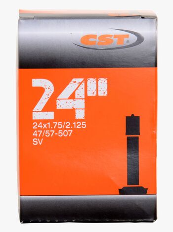 CST Cykelslang Bilventil 24x1.75-2.125, Svart