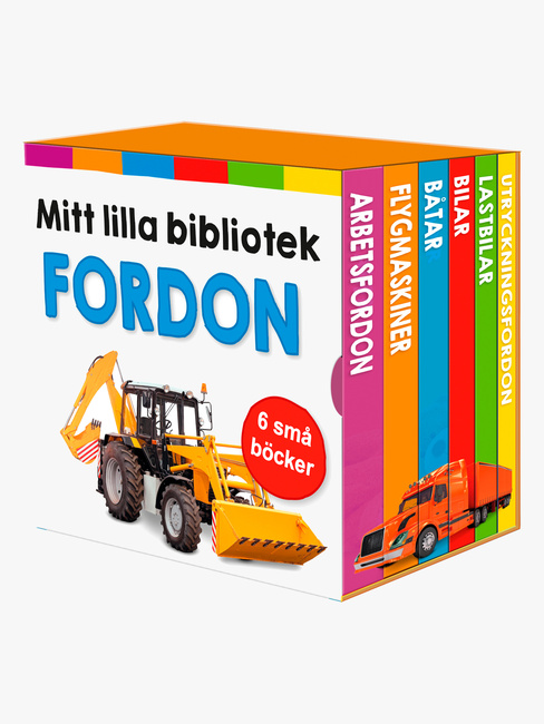 Mitt Lilla Bibliotek 6 Små Böcker Om Fordon 919863-2540_1.jpg