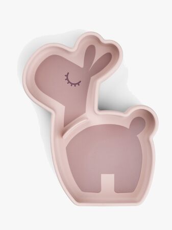 Done By Deer Stick & Stay Silikontallrik Lalee, Powder