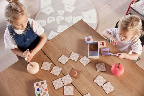 OYOY Apple Sugrörsmugg, Peach