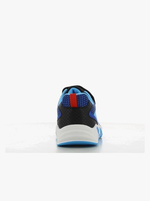 Sonic  Blinkande Sneakers, Black/Cobalt Blue