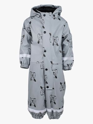 Lindberg Lekhyttan Gefütterter Regenoverall, Grey/Black
